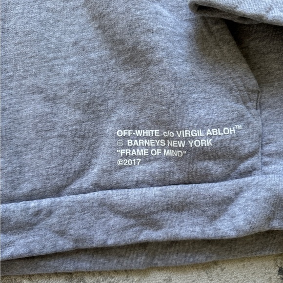 2017 Off-White x Barneys New York Hoodie M - Picture 2 of 11